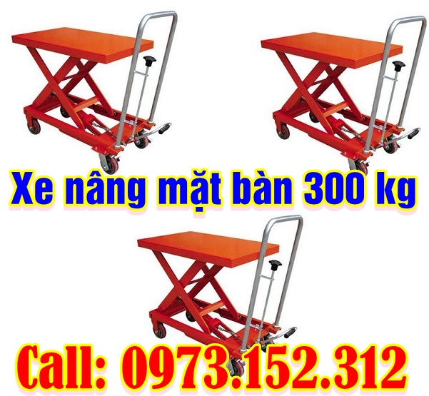 Bàn nâng thủy lực TA 300 kg